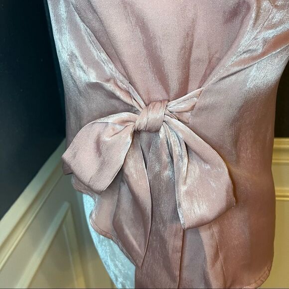 Lovers and Friends Wrap tank/crop top with side bow closure - Picture 5 of 9